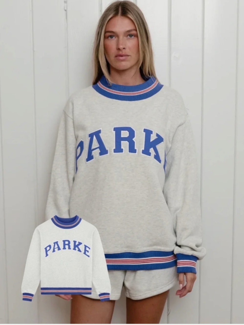 Parke Boardwalk Varsity Mockneck